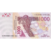 P615Hm Niger - 1000 Francs Year 2013